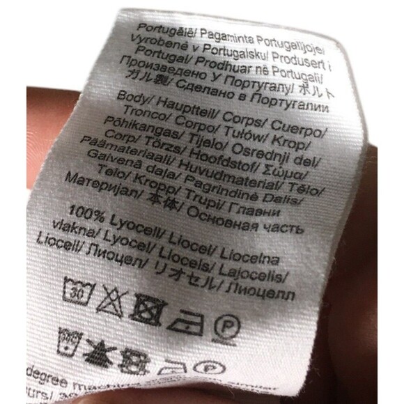 Celtic & Co Top Women's Size 12 Green Short Sleeve Lyocell - Picture 7 of 8